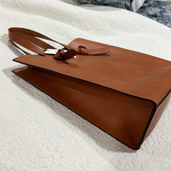 NWT M.GEMI THE ANNODATA LEATHER BAG - MADE IN ITALY 🇮🇹 - Picture 5 of 14